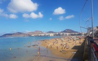 Playa de Las Canteras, Las Palmas (Gran Canaria) 2019. április